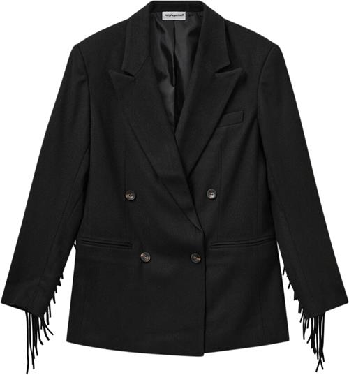 H2OFAGERHOLT Hendrix Blazer Kvinde Black Overgangsjakker Str S - Uld hos Magasin