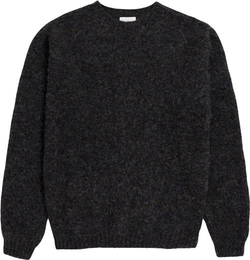 Se Norse Projects Birnir Brushed Lambswool Mand Grå Sweaters Str S - hos Magasin ved Magasin