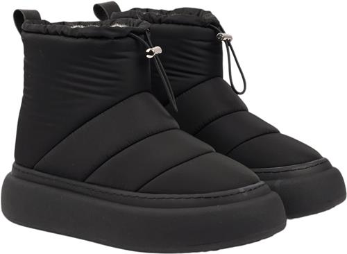 Lovelies Nimis Nylon Boots W/shearling Kvinde Black Vinterstøvler Str 39 Nylon - hos Magasin