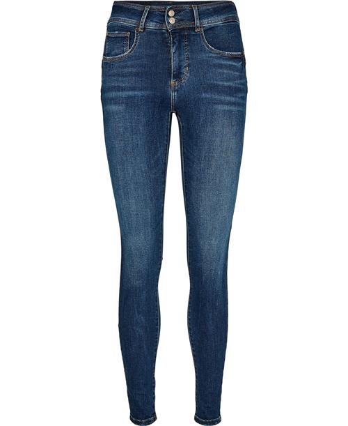 Se GUESS Shape UP Kvinde Carrie Dark. Skinny Jeans Str 31 - hos Magasin ved Magasin