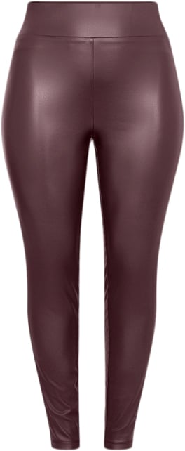 Wasabiconcept Watam 3 Kvinde 4975 Wine Leggings Str 46/46 - Nylon hos Magasin