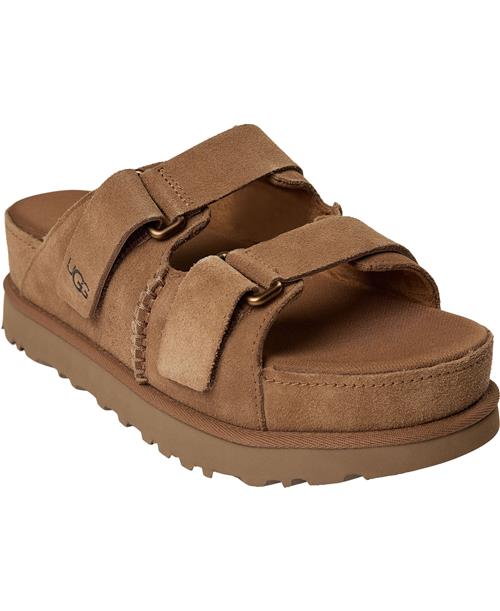 Se UGG W Goldenstar Hi Slid Chestnut Sandaler Str 21 - hos Magasin ved Magasin