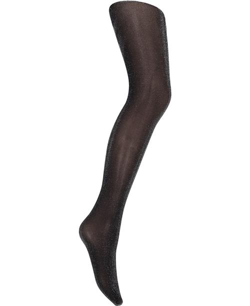 Oroblu Diamonds 40 Tights Black/silver BLA Strømpebukser Str M - hos Magasin