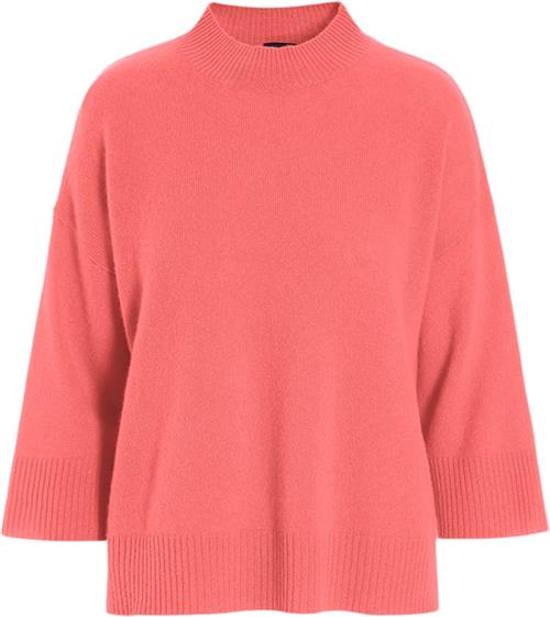 Bitte Kai Rand Cloud Cashmere Kvinde Cool Coral Sweaters Str L Cashmere - hos Magasin