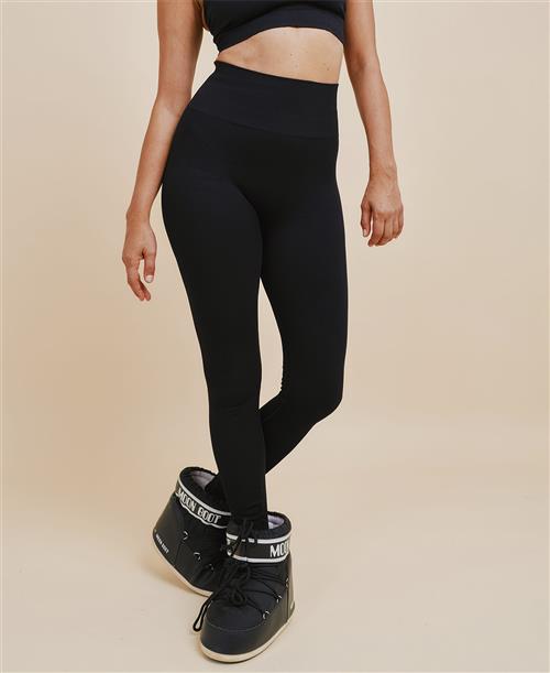 Cartel Copenhagen Form Seamless Leggings Nero Kvinde Sort Leggings Str M/L - hos Magasin