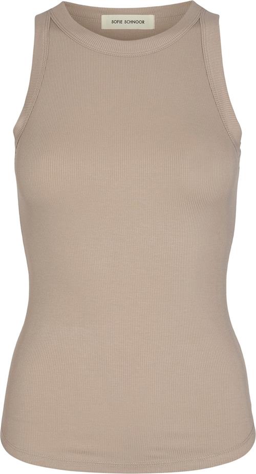 Se Sofie Schnoor Swjullie Kvinde Beige Tanktoppe Str S - hos Magasin ved Magasin