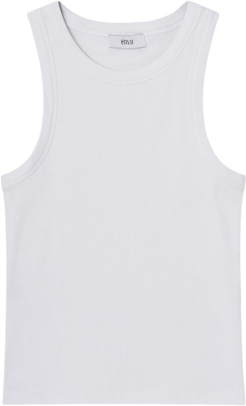 Envii Enally Racer TOP 5314 Kvinde White Tanktoppe Str L - hos Magasin