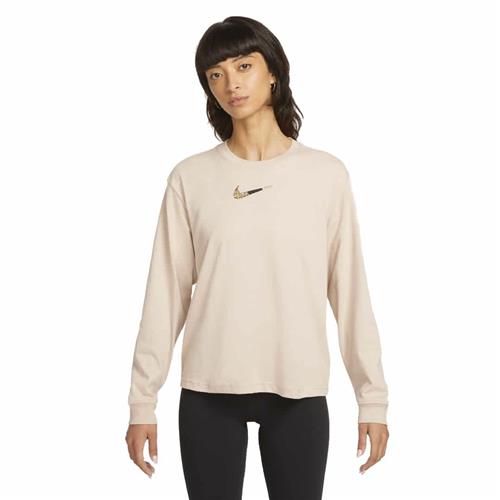 Nike Sportswear Longsleeved T-shirt S - Trænings T-shirts Bomuld hos Magasin