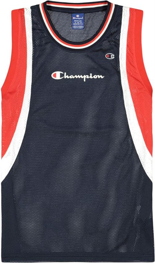 Champion Tank TOP Mand Blue Kortærmede T-shirts Str XS - Polyester hos Magasin