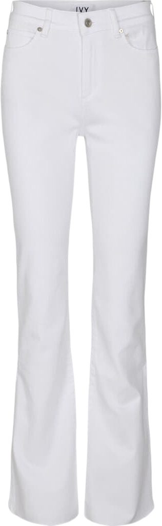 Se IVY Copenhagen Ivytara Jeans White Kvinde White Straight Jeans Str 28 / 32 - hos Magasin ved Magasin