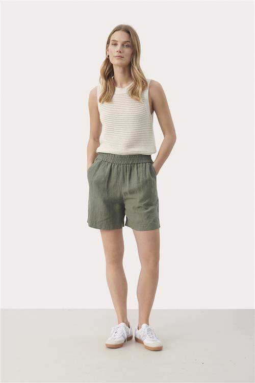 Part Two Gerdpw SHO Kvinde Agave Green Casual Shorts Str 34 - hos Magasin