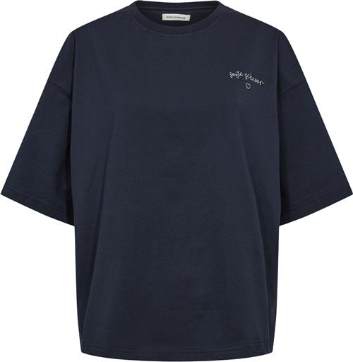 Se Sofie Schnoor Tshirt Kvinde Navy Kortærmede T-shirts Str XS - hos Magasin ved Magasin