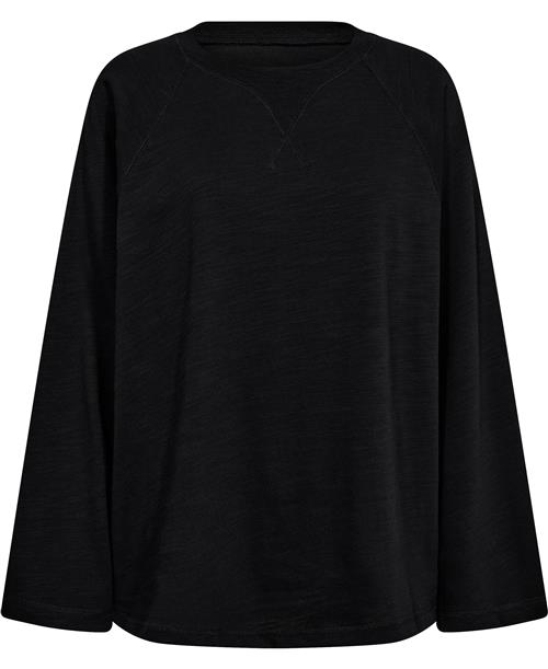 Se Moshi Moshi Mind Earth Sweat Kvinde Black Sweatshirts Str L - hos Magasin ved Magasin