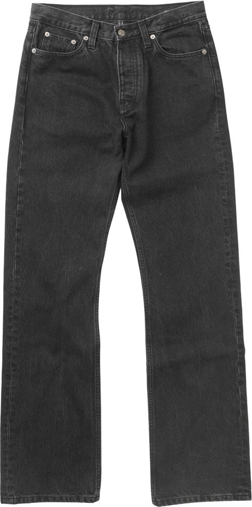 Hope Rush Jeans Kvinde Washed Black Straight Jeans Regular Fit Str 30 - Polyester hos Magasin