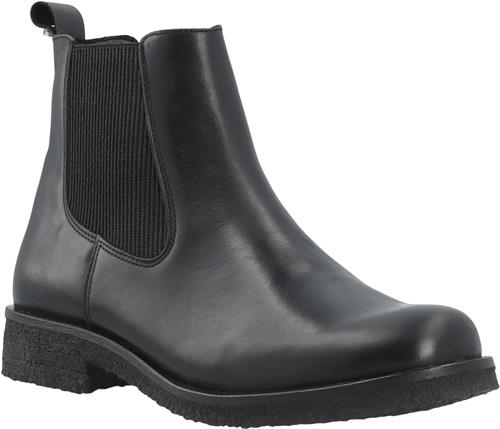 Se Cashott Casfreja Chelsea Boot Pull Up Leather Kvinde Black Chelsea Boots Str 42 - hos Magasin ved Magasin