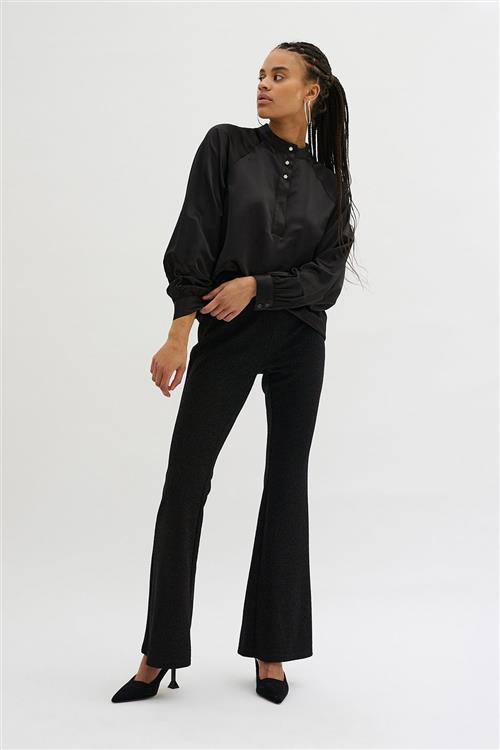 Se My Essential Wardrobe Estellemw Blouse Kvinde Black Langærmede Bluser Str 44 - hos Magasin ved Magasin