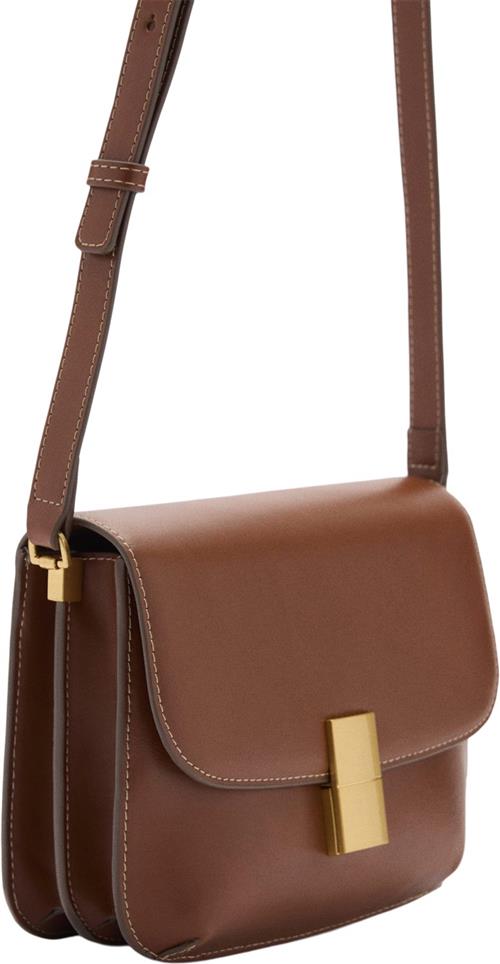 Se MANGO Crossbody bag With Metal Closure U - Skuldertasker hos Magasin ved Magasin