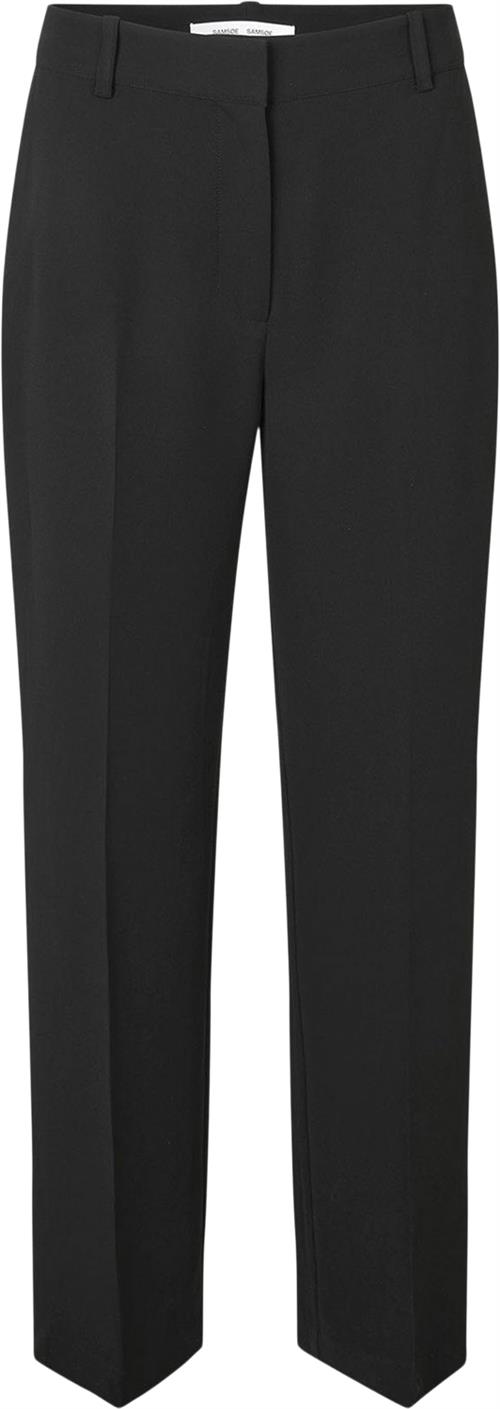 Samsøe Samsøe Salara Trousers 15596 Kvinde Black Bukser Str M - hos Magasin