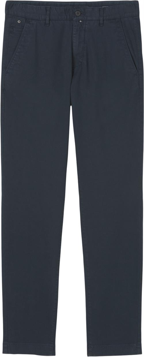 Se Marc O’Polo Stig Tapered fit, Tapered leg, Regu Kvinde Total Eclipse Bukser Med Lige Ben Str 32 34 - hos Magasin ved Magasin