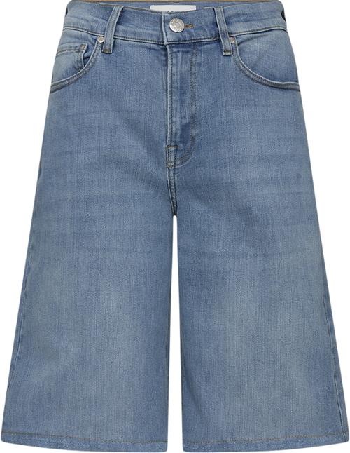 Se Tomorrow Trwkersee Shorts Wash Bleached Prato Kvinde Denim Blue Denim Shorts Str 30 / 1 Ass - Denim hos Magasin ved Magasin