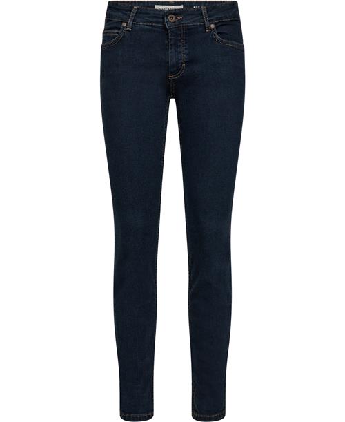 Marc O’Polo Denim Trouser, mid Waist, Slim fit, Kvinde Motor Scooter Wash Skinny Jeans Str 31 32 Denim - hos Magasin