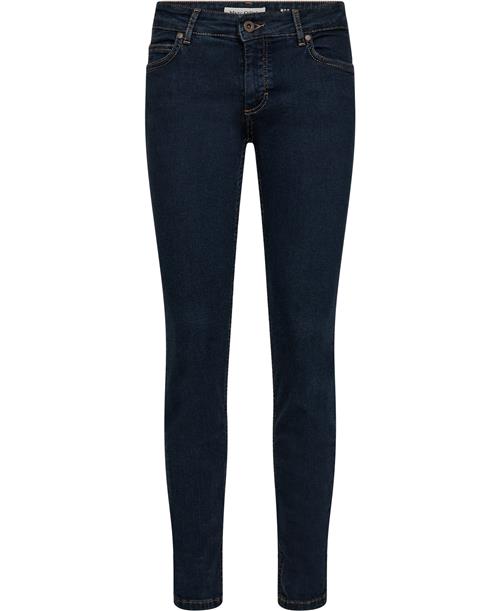 Marc O’Polo Denim Trouser, mid Waist, Slim fit, Kvinde Motor Scooter Wash Skinny Jeans Str 29 32 Denim - hos Magasin