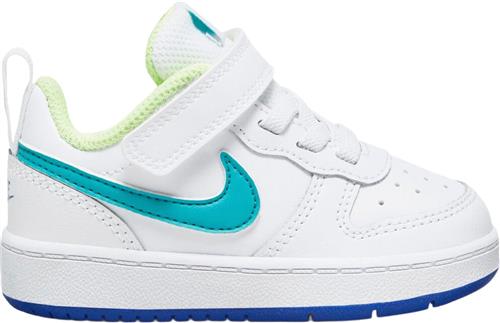 Nike Court Borough Low 2 Sneakers Hvid Sneakers Str 21 - Læder hos Magasin