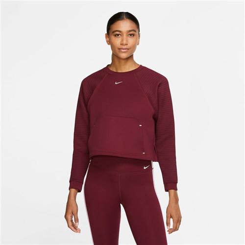 Nike Nike Pro Fleece Crew L - Hættetrøjer & Sweatshirts Polyester hos Magasin