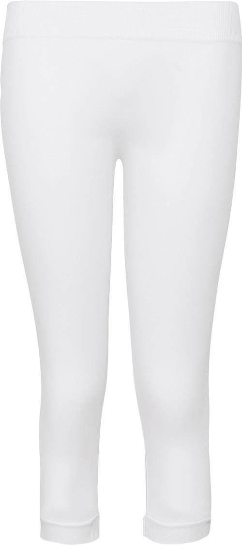 Decoy Decoy Seamless Capri Leggings Kvinde Hvid Leggings Str XL - hos Magasin