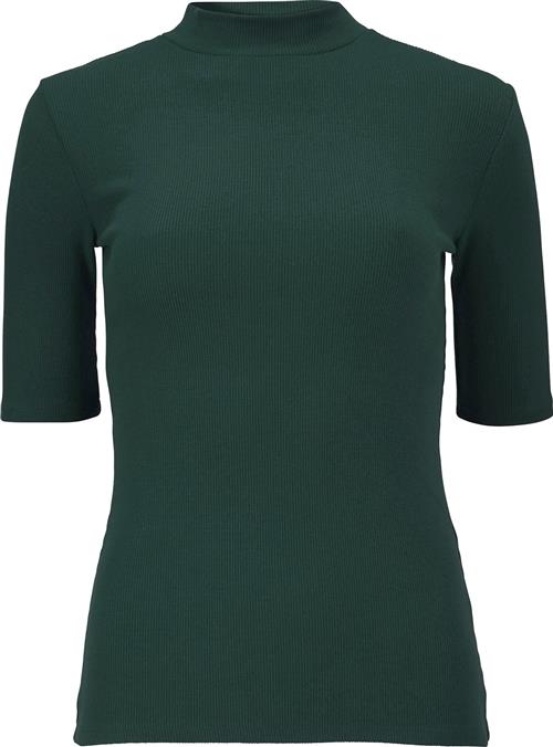 Modström Krown Tshirt Kvinde Bottle Green Kortærmede T-shirts Str S - hos Magasin