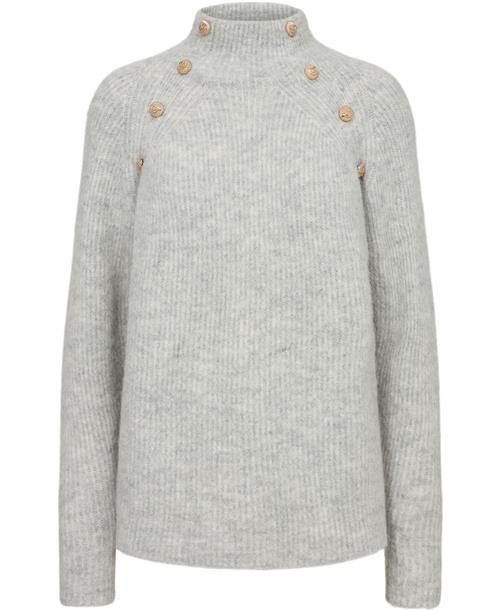 PBO ¤ Graham Sweater ¤ Kvinde Grey Sweaters Str S - hos Magasin