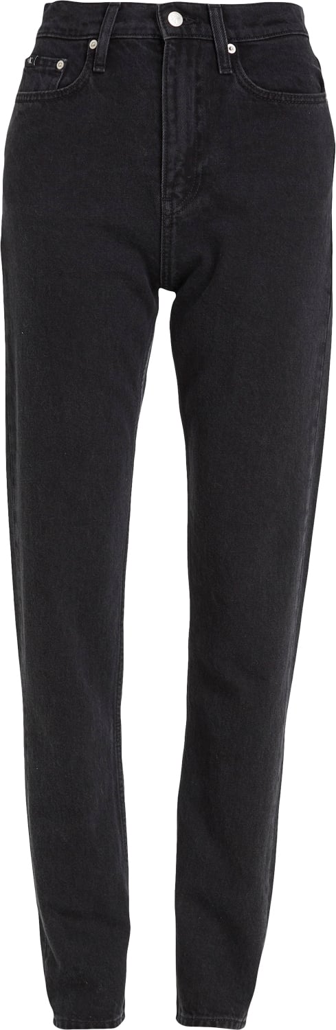 Calvin Klein Slim Straight Jeans Kvinde 1by Skinny Jeans Straight Fit Str W32 / L30 - Bomuld hos Magasin