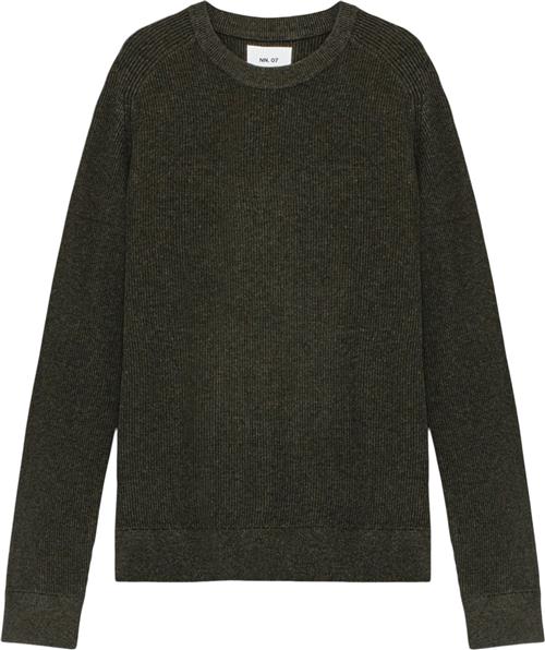 NN07 Kevin 6600 Mand Dark Army Sweaters Str M - hos Magasin