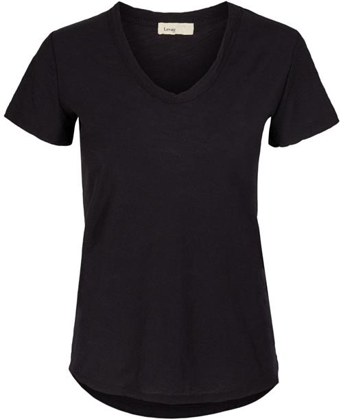 Levete room ANY 2 Kvinde Black Kortærmede T-shirts Str XL - Bomuld hos Magasin