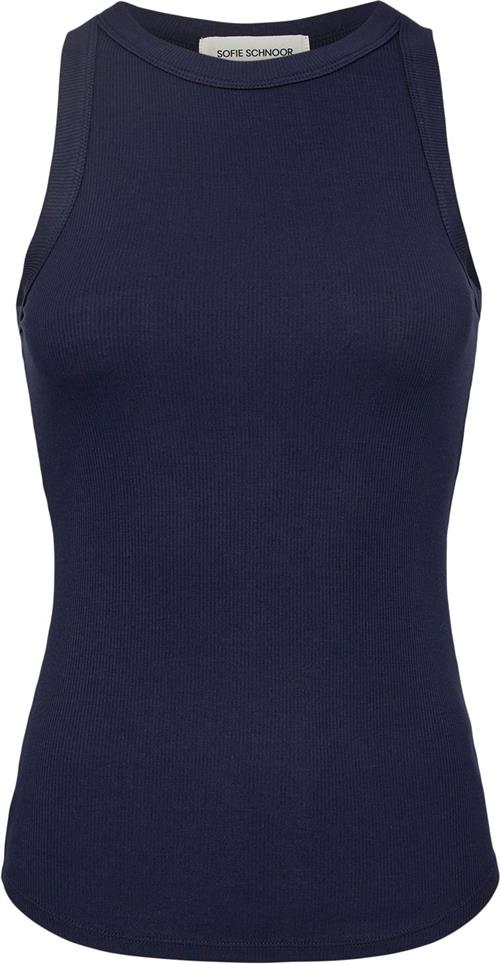 Sofie Schnoor Top Kvinde Navy Toppe Str S - hos Magasin