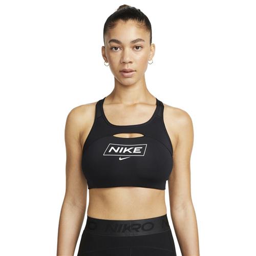 Nike Pro Drifit Swoosh Medium-support Sports bh S - Sports Bh'er hos Magasin