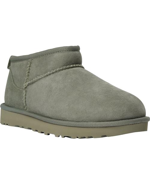 Se UGG W Classic Ultra Mini Kvinde Shaded Clover Vinterstøvler Str 39 - hos Magasin ved Magasin