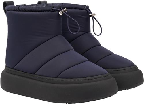 Se Lovelies Nimis Nylon Boots W/shearling Kvinde Navy Blue Vinterstøvler Str 39 Nylon - hos Magasin ved Magasin