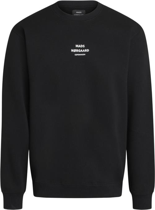 Mads Nørgaard - Copenhagen Standard Crew Logo Sweat Mand Sort Sweatshirts Str XXL - hos Magasin