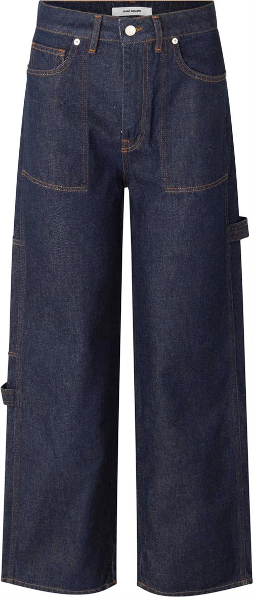 Oval Square Osplayer Jeans 0103 Kvinde 0103 Raw Wide Jeans Str 29 - hos Magasin