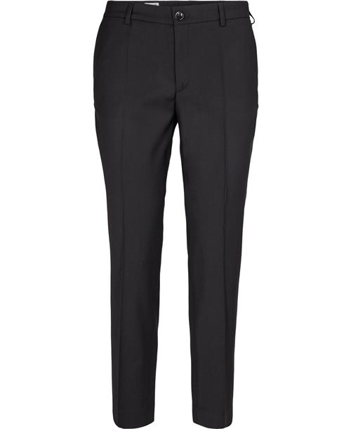 Se Filippa K Luisa Cropped Cool Wool Slack Kvinde Black Bukser Med Smalle Ben Str 42 - hos Magasin ved Magasin