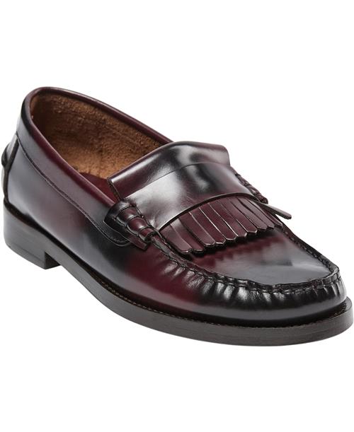 Dico Copenhagen Loafer Fringes Polido Kvinde Bordeaux Loafers Str 41 - hos Magasin