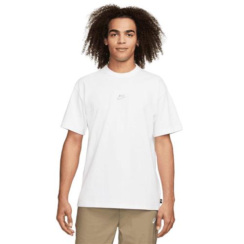 Se Nike Sportswear Premium Essentials Tshirt Mand Oil Green Kortærmede T-shirts Str XS - Bomuld hos Magasin ved Magasin