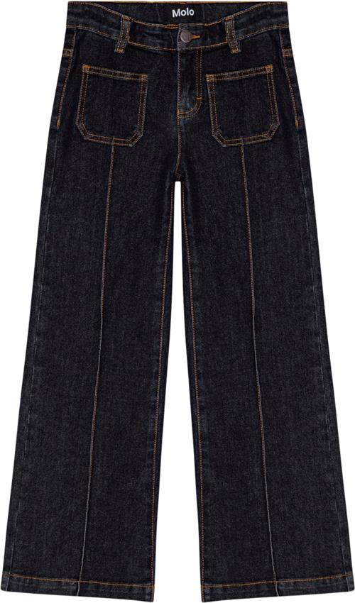 Molo Adina Str 9 år / 134 cm - Blå Jeans Bomuld hos Magasin