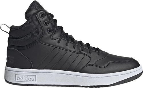 Se adidas Hoops 3.0 Mid Sneakers Mand Sort Sneakers Str 44 2/3 - Denim hos Magasin ved Magasin