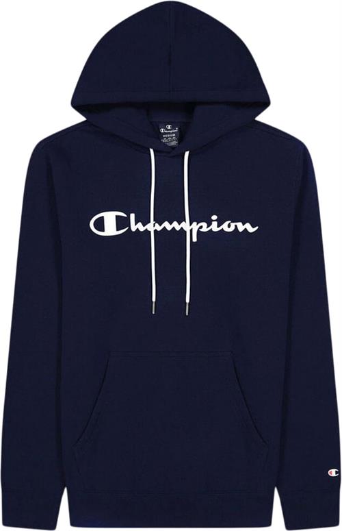 Champion Script Logo Fleece Hættetrøje XS - Hættetrøjer hos Magasin