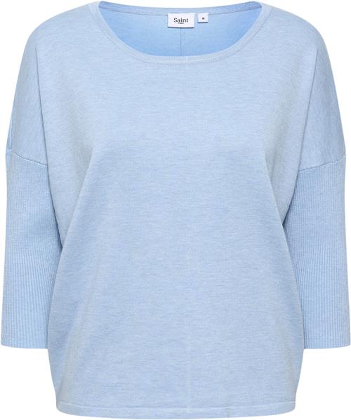 Saint Tropez A2561, Milasz Rneck Pullover Kvinde 1441101 Sweaters Casual Fit Str XL - hos Magasin