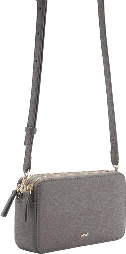 Se MANGO Shoulder bag With Double zip U - Skuldertasker hos Magasin ved Magasin