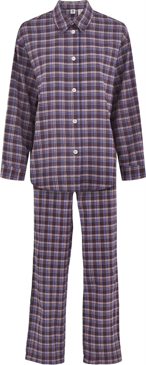 Becksöndergaard Flannel Pyjamas Set Pyjamassæt Str S - hos Magasin