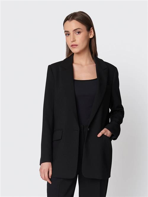 Bruuns Bazaar Cindysusbbfrida Blazer Kvinde Black Blazere Str 40 - Polyester hos Magasin